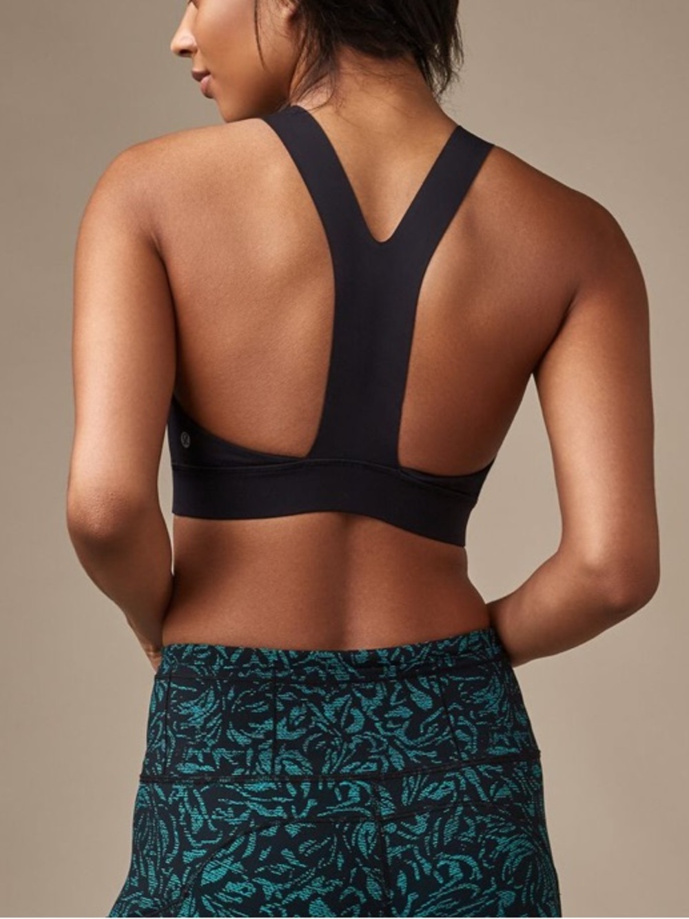 Lululemon Fast & Free Bra Black Racerback Wokrout Gym Athleisure-6